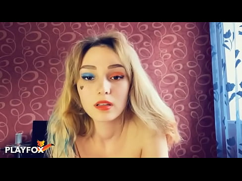 ❤️ Errealitate birtualeko betaurreko magikoek Harley Quinnekin sexua eman zidaten ❤️ Pornografia gogorra gugan ❤